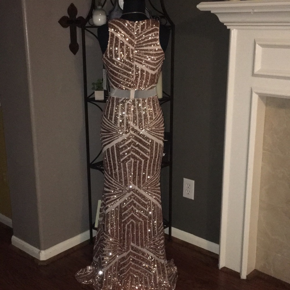 EVA Formal Sequined Dress - Picture 3 of 8